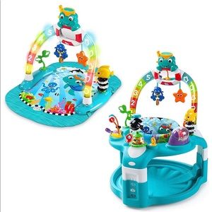 Baby Einstein 2-n-1 Light/Sea Activity Gym/Saucer
